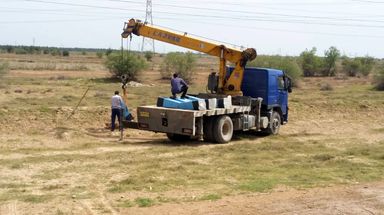 آغاز نصب 110 مارکر بتنی در مسیر خطوط آبرسانی شرکت آب جنوب شرق