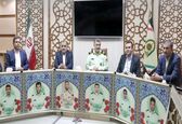 دیدار مدیر عامل سازمان آب و برق خوزستان با فرمانده نیروی انتظامی استان