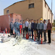 مانور اطفای حریق در شرکت بهره برداری مارون برگزار شد