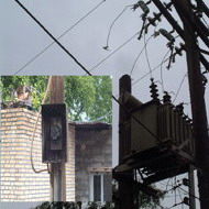 رعد و برق شدید ارتباطات تلفنی شبکه آبیاری دز را قطع کرد