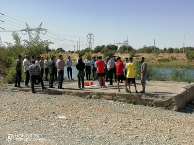 مانور نجات غریق در شرکت کارون بزرگ برگزار شد