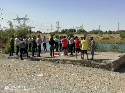 مانور نجات غریق در شرکت کارون بزرگ برگزار شد