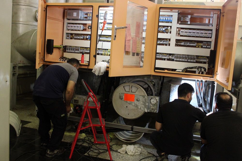 تعمیر GCB واحد اول نیروگاه سد کرخه