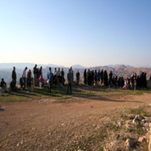 کرپی بلند پذیرای خانواده های کارکنان سد شهید عباسپور