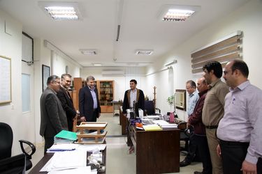 بازدید مدیرعامل از مدیریت مهندسی عمومی سازمان      