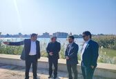 بازدید مدیرعامل شرکت خدمات لایروبى خوزستان صبا از کارگاه سد سلولی