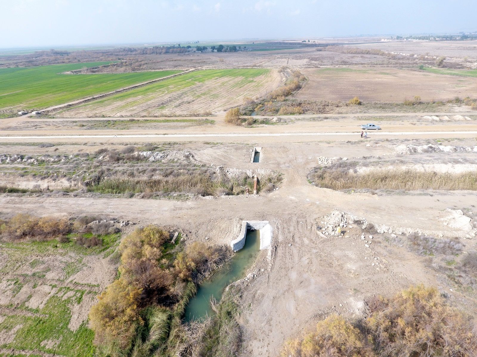 فلوم قدیمی انتقال آب روستای غزاله رامهرمز بازسازی شد