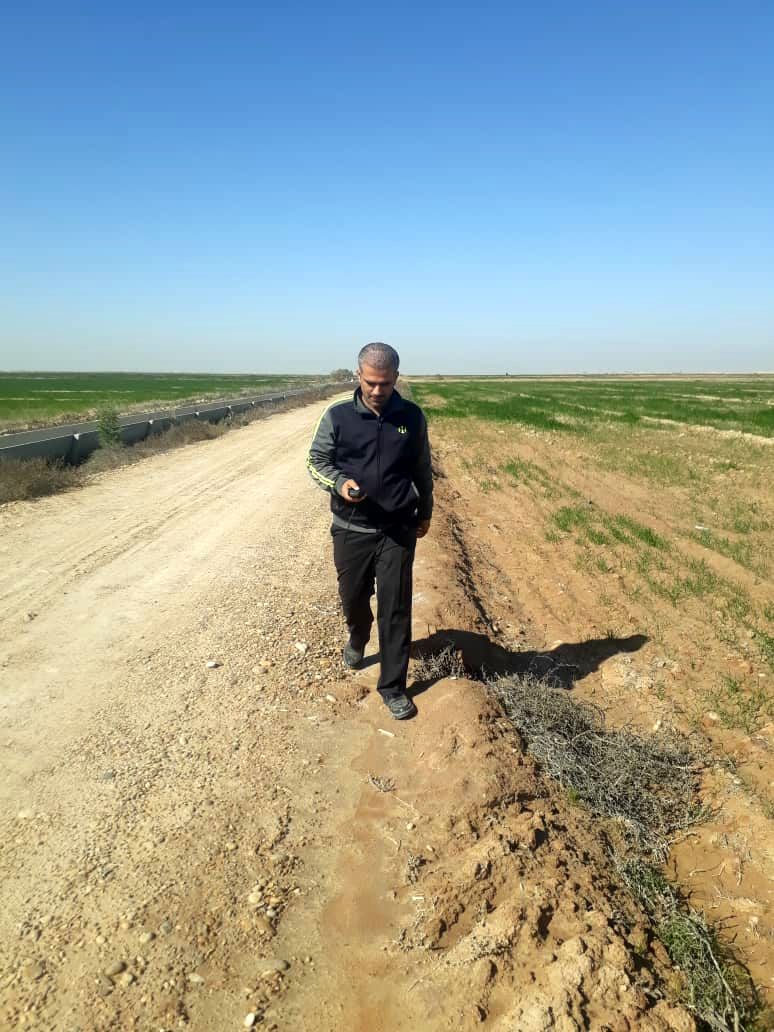 اتمام عملیات مساحی در شبکه‌های آبیاری زهره و جراحی