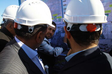 بازدید یک روزه استاندار از طرح آبرسانی غدیر