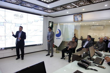 بازدید چهره های مذهبی، دانشگاهی، نظامی ، انتظامی ....از دیسپاچینگ سازمان