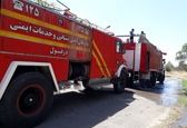 آتش سوزی در کوی سوم شعبان دزفول مهار شد