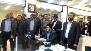 بازدید چهره های مذهبی، دانشگاهی، نظامی ، انتظامی ....از دیسپاچینگ سازمان