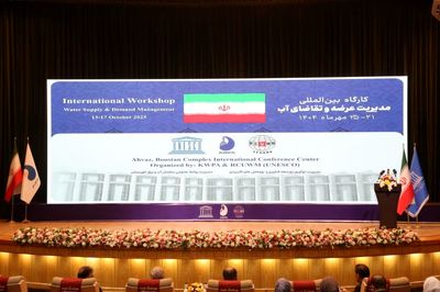 آغاز کارگاه بین‌المللی مدیریت عرضه و تقاضای آب در اهواز
