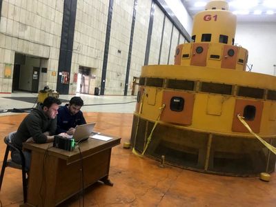 اتمام بالانسینگ روتور واحد شماره یک نیروگاه سد شهید عباسپور 