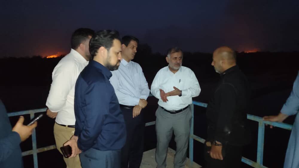 پیگیری میدانی مدیرعامل سازمان آب و برق خوزستان برای رفع مشکل آب شرب روستاهای سوییچی خرمشهر 