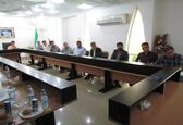 برگزاری نشست مشترک معاون و مدیران حوزه معاونت شبکه های آبیاری و زهکشی سازمان آب و برق خوزستان و مدیران عامل شرکت های طرف قرارداد در دزفول