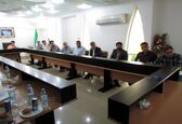 برگزاری نشست مشترک معاون و مدیران حوزه معاونت شبکه های آبیاری و زهکشی سازمان آب و برق خوزستان و مدیران عامل شرکت های طرف قرارداد در دزفول