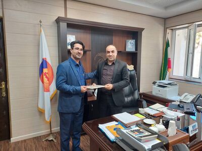تقدیر مدیرعامل شرکت تعمیرات نیروگاه های برق آبی خوزستان از مدیرعامل سد و نیروگاه شهید عباسپور به دلیل همکاری های سازنده
