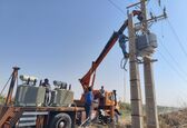 اجرای عملیات تعویض دو دستگاه ترانسفورماتور ۴۰۰ کیلوولت در ایستگاه‌های پمپاژKQ8 و TB1(کارون جنوبی)