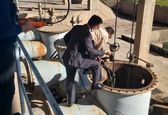  نصب الکتروپمپ ایستگاه پمپاژ دشت‌اوان در شبکه آبیاری کرخه‌شمالی