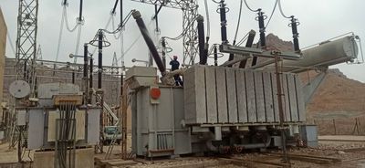 تعمیرات سالیانه ترانسفورماتور T10 پست 400/132 کیلوولت مسجدسلیمان با موفقیت انجام شد