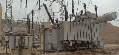 تعمیرات سالیانه ترانسفورماتور T10 پست 400/132 کیلوولت مسجدسلیمان با موفقیت انجام شد