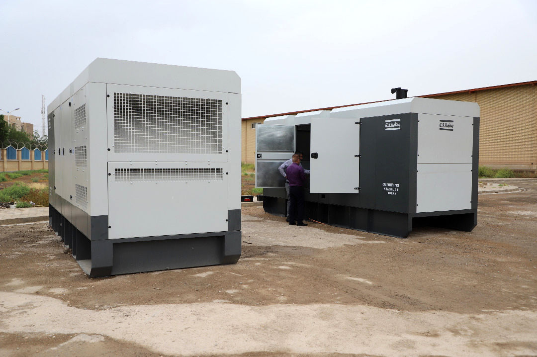 بهینه‌سازی 2 دستگاه دیزل ژنراتور cummins