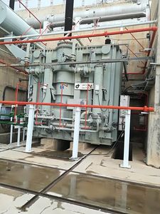 تعویض و اصلاح باکس های سیستم اطفای حریق ترانسفورماتور های قدرت واحدهای نیروگاه دوم سد شهید عباسپور