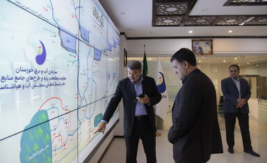 بازدید چهره های مذهبی، دانشگاهی، نظامی ، انتظامی ....از دیسپاچینگ سازمان