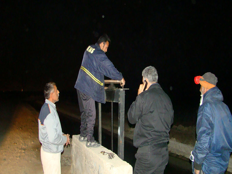 گشت شبانه در شبکه های آبیاری مارون آغاز به کار کرد 