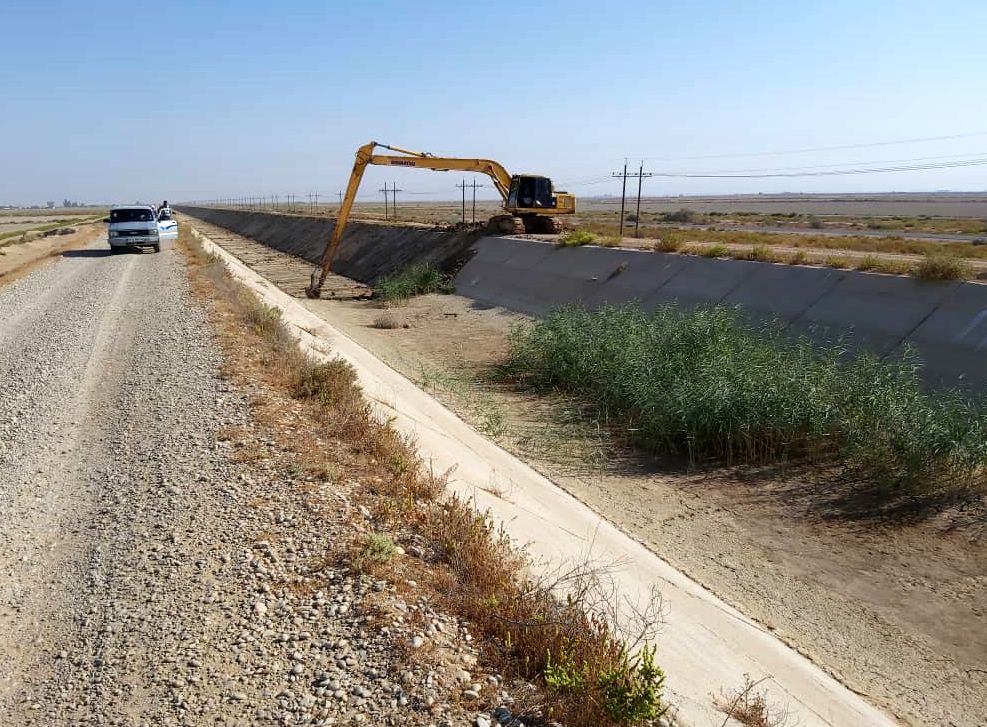 لایروبی کانال اصلی شبکه آبیاری هندیجان به گام آخر رسید