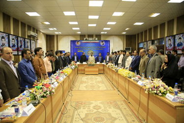 گزارش تصویری کلنگ زنی فاز اول طرح جامع آبرسانی شهرها و روستاهای جنوب شرق خوزستان