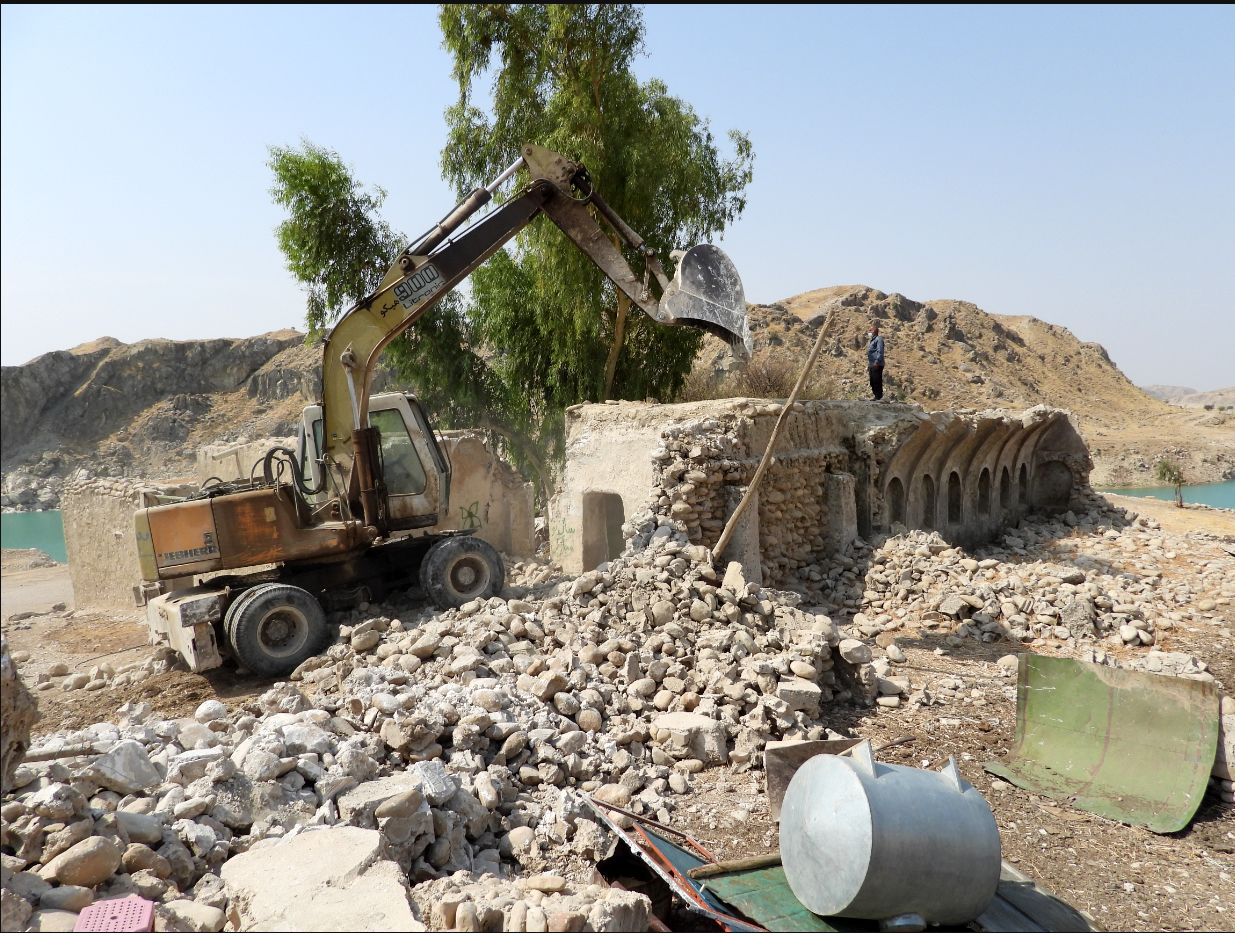 حریم مخزن سد جره برای آبگیری کامل ایمن شد