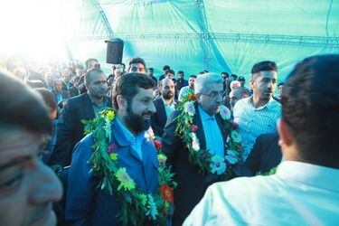 گزارش تصویری از آغاز به کار طرح آبرسانی به مناطق شمال شرق خوزستان