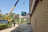 دستگاه های برودتی سالن 2500  نفره بوستان تعمیر شد