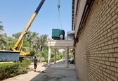 دستگاه های برودتی سالن 2500  نفره بوستان تعمیر شد