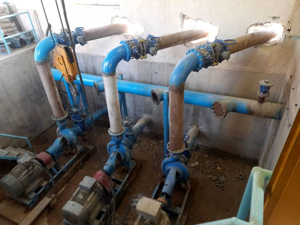 اتمام پروژه تعویض خط لوله خروجی تاسیسات آبرسانی آسک از ۳۰۰ به ۵۰۰ میلیمتر