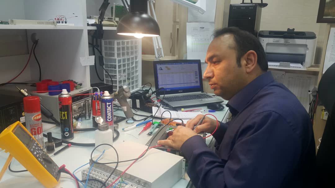 تعمیرات الکترونیکی سیستم تحریک نیروگاه مارون انجام شد