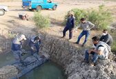 پایان عملیات اصلاح و ترمیم شکستگی‌های خط اصلی 1200 ناحیه عمرانی KQ7 اروندکنار در حوزه کارون جنوبی