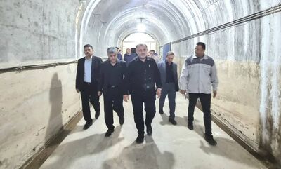 بازدید شبانه مدیرعامل سازمان آب و برق خوزستان از سد و نیروگاه مارون