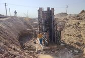 احداث سازۀ هرزآب در کانال ولیعصر(عج) شلمچه
