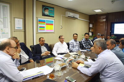 بیست و دومین جلسه کمیته مدیریت خشکسالی سازمان آب و برق خوزستان برگزار شد