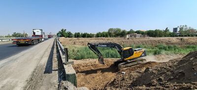 لایروبی کانال علی کمال اندیمشک برای مدیریت مخاطرات احتمالی ال نینو