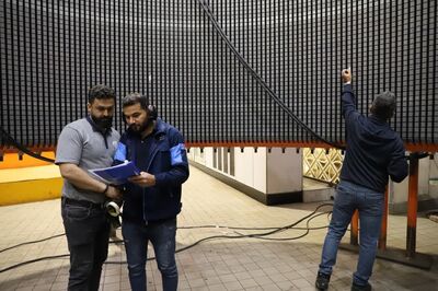 تست مغناطیسی هسته استاتور ۹۰ مگاواتی واحد شماره ۲ نیروگاه دز با موفقیت انجام شد