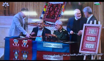 امضای تفاهمنامه اجرای پروژه آبرسانی فدک و احداث تصفیه‌خانه کوت امیر بین سازمان آب و برق خوزستان و قرارگاه خاتم الانبیا