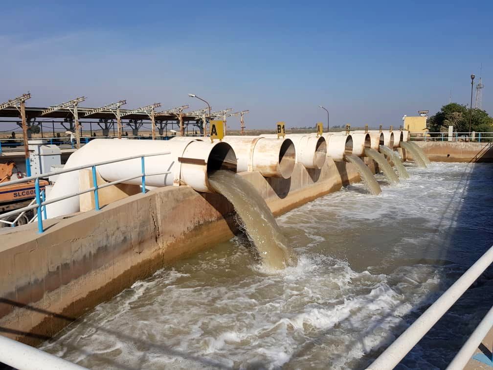 پایان عملیات تعمیر اساسی، نصب و راه اندازی یک دستگاه پمپ عمودی 510 کیلوواتی شبکه آبیاری شمال شرق اهواز