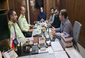 بررسی زمینه‌های همکاری فراجا با مجتمع آموزشی آب و برق خوزستان