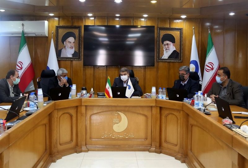 دیدار نماینده مردم بهبهان و آغاجاری در مجلس شورای اسلامی با مدیرعامل سازمان آب و برق خوزستان