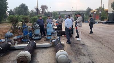 بازدید کارکنان شرکت آبیاری زهره و جراحی از تاسیسات کوت امیر
