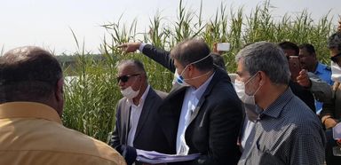 بازدید از سد سلولی آبادان